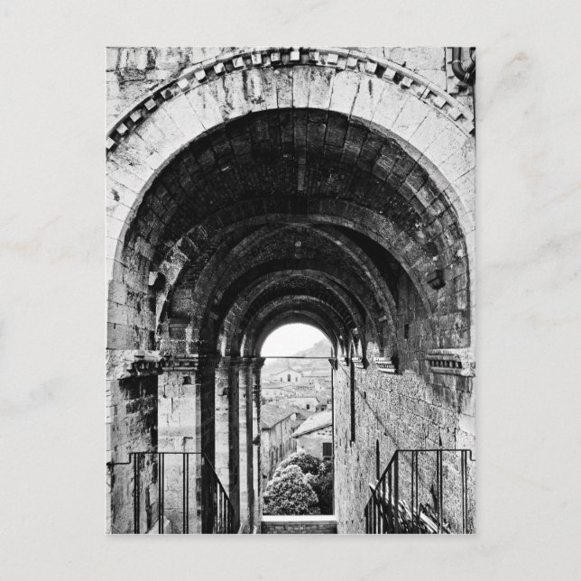 Gubbio, Italie Palazzo Carte postale (Devant)