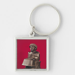 Gudea, Prince of Lagash, dedicated to Keychain