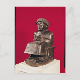Gudea, Prince of Lagash, dedicated to Postcard