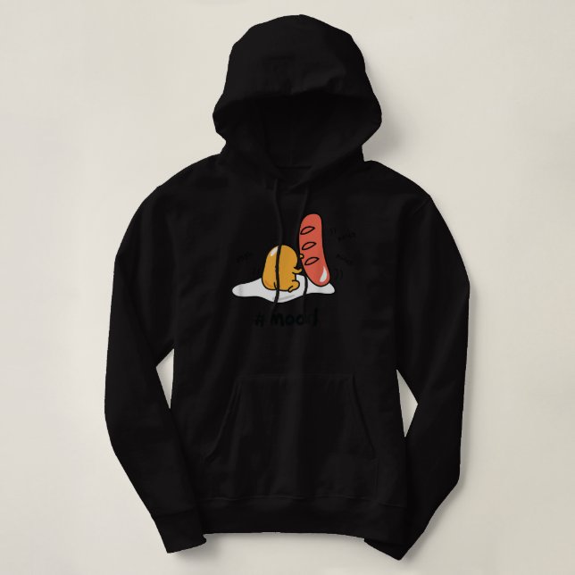 Gudetama the Lazy Egg #mood Boxing Punching Hot Do Hoodie (Design Front)