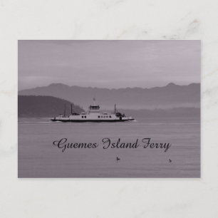 Guemes Island Ferry Postcard