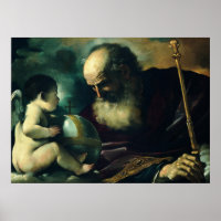 Guercino - God the Father and Angel - 1620