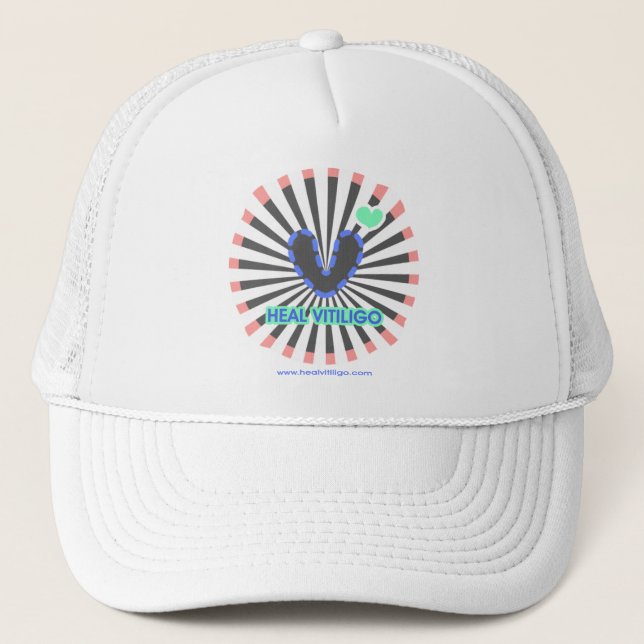 Guérissez le casquette de rayon de vitiligo (Devant)