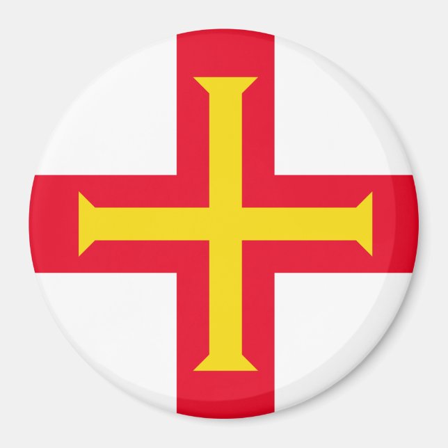 Guernesey Flag Magnet (Front)