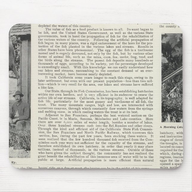 Guerneville, California Mouse Pad (Front)