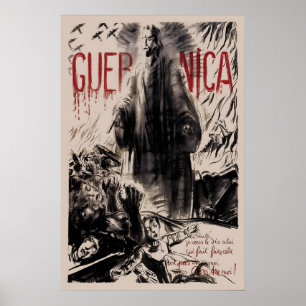 Guernica Poster Spanish Civil War Propaganda Art