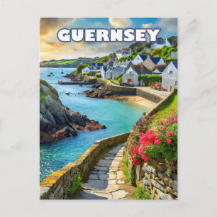 Guernsey, a refuge for nature lovers postcard
