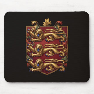 Guernsey coat arms country flag symbol emblem mouse pad