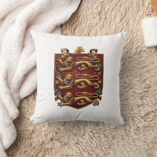 Guernsey coat arms country flag symbol emblem throw pillow