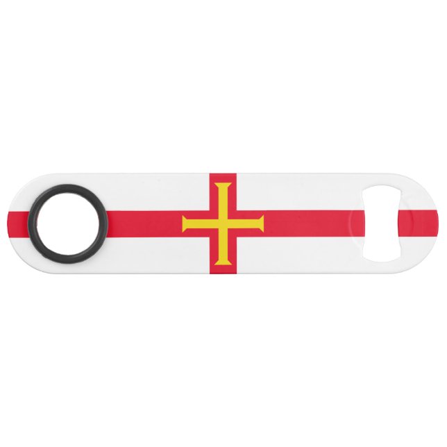 Guernsey Flag Bar Key (Front (Horizontal))