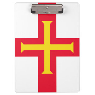 Guernsey flag clipboard