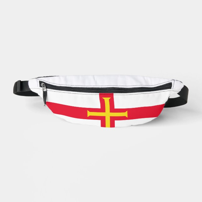 Guernsey flag fanny pack (Front)