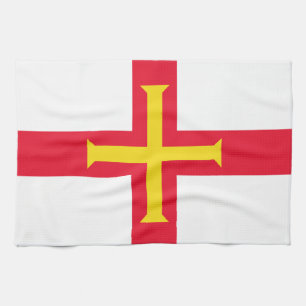 Guernsey Flag Kitchen Towel
