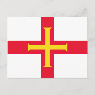Guernsey Flag Postcard