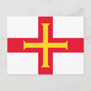 Guernsey Flag Postcard