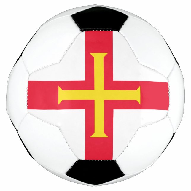 Guernsey Flag Soccer Ball (Front)