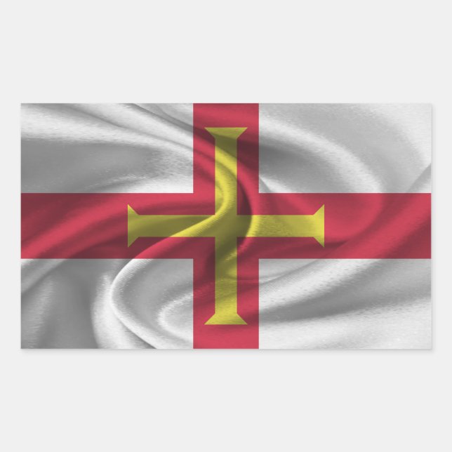 Guernsey Flag Sticker (Front)