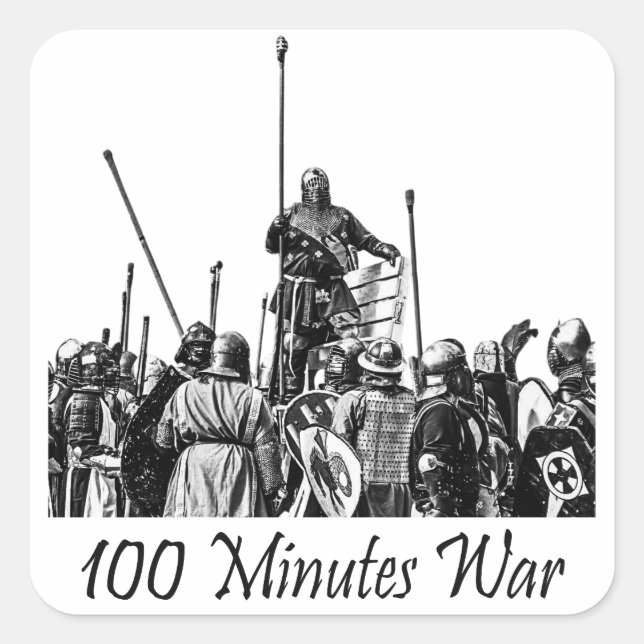 Guerre de 100 minutes, Sticker Sir Doug (Devant)