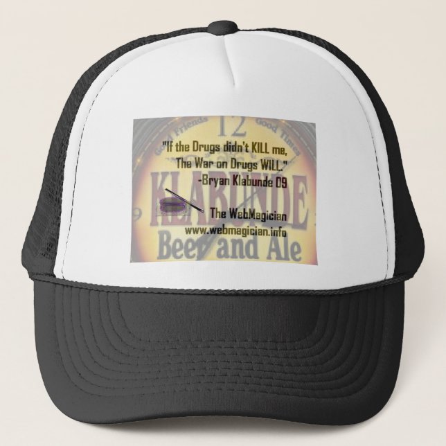 Guerre sur le casquette de drogues (Devant)
