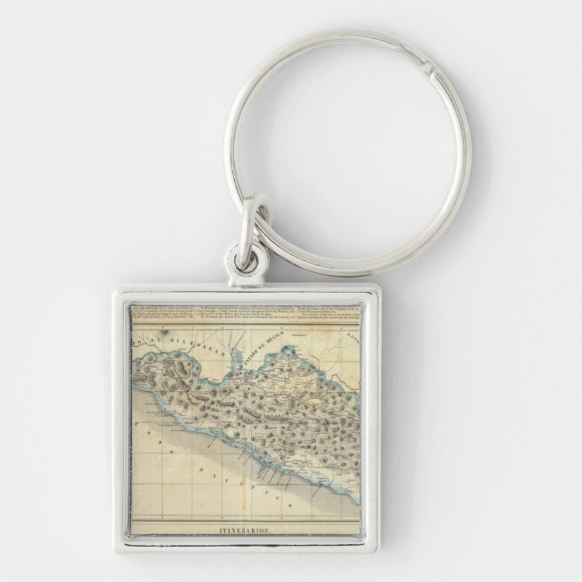 Guerrero, Mexico Keychain (Front)