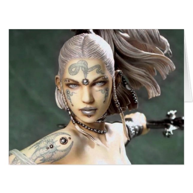 Guerrier féerique (Devant horizontal)