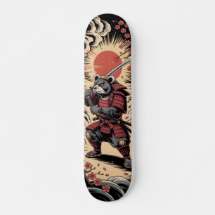 Guerrier Ours Samouraï Skateboard