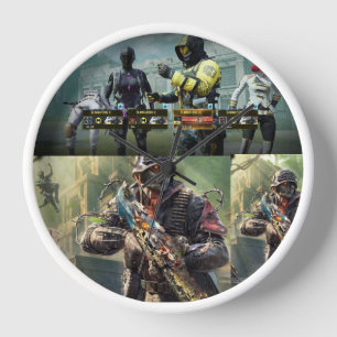 Guerrilla pattern call of duty mobile clock