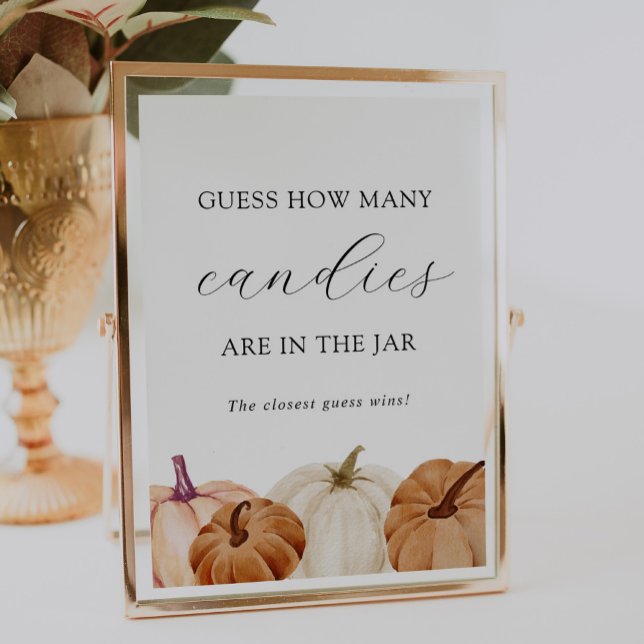 Guess How Many Are in the Jar Shower Game Poster (Creator Uploaded)