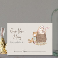Guess How Many Boho Nursery Baby Shower Game