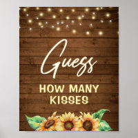Guess How Many Peanuts Kisses Candies Sunflower