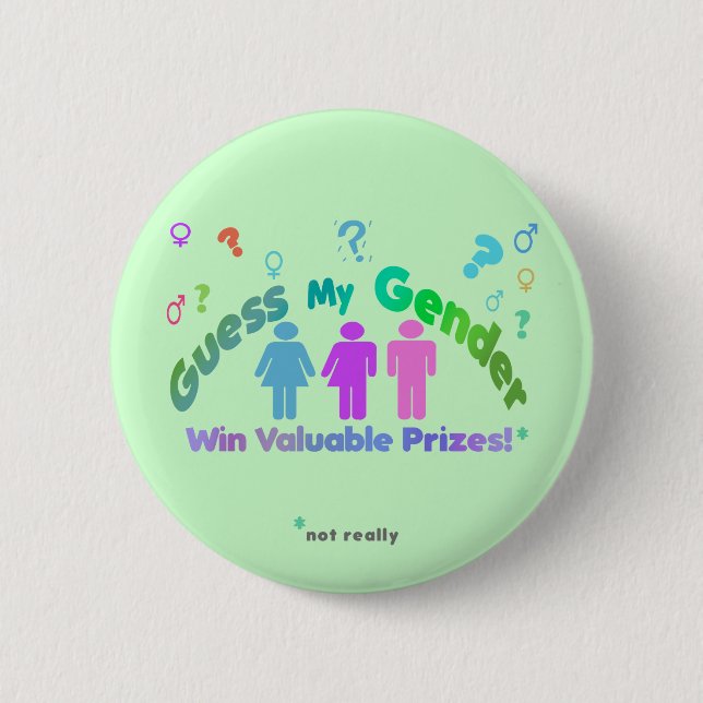 Guess My Gender Buttons (Front)