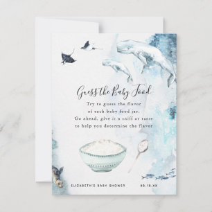 Guess the Baby Food   Baby Shower Game