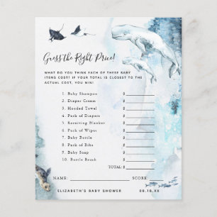 Guess The Price   Baby Shower Game