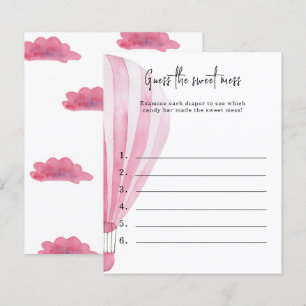 Guess the sweet mess - baby shower game