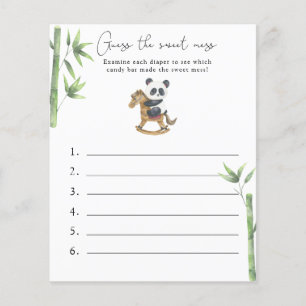 Guess the Sweet Mess - Baby Shower Game
