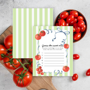 Guess the Sweet Mess game - Tomato