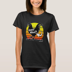 Guess What Chicken Butt Boys Girls Kids Classic Co T-Shirt
