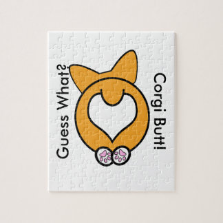 Guess What? Corgi Butt! Jigsaw Puzzle