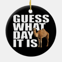 Guess What Day It Is Hump Day Camel
