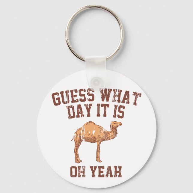 GUESS WHAT DAY IT IS? KEYCHAIN (Front)