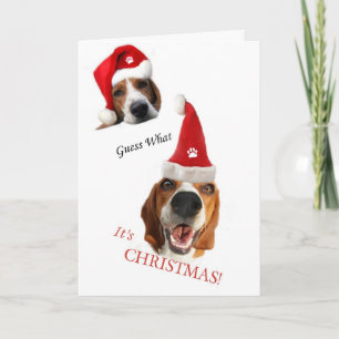 Guess What, It's Christmas Holiday Card