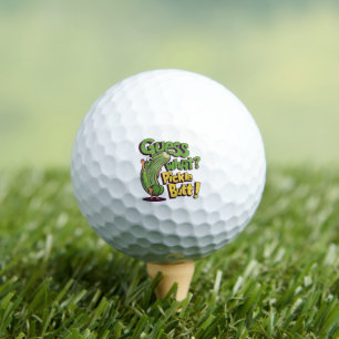 Guess What_ Pickle Butt! Funny Cucumber Golf Balls