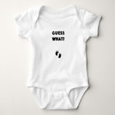 Guess what baby announcement best sale