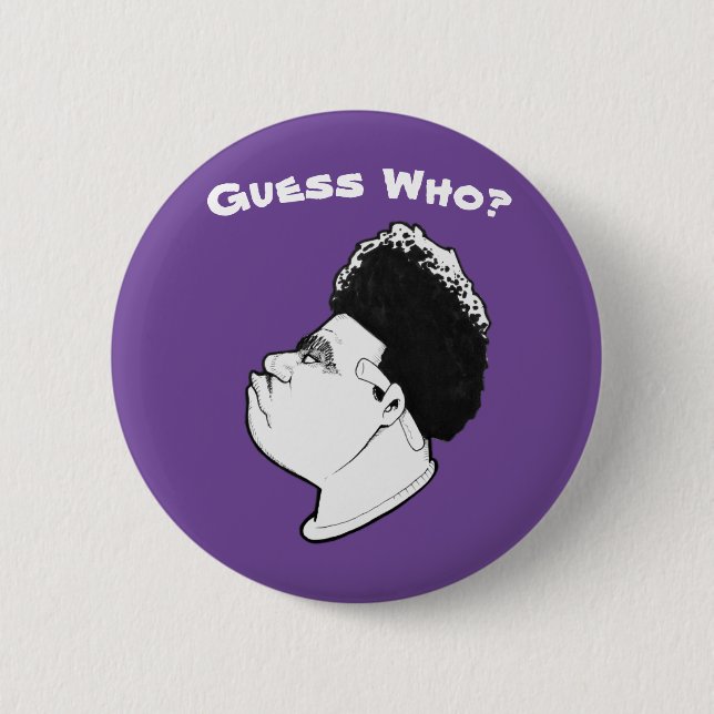 Guess Who Button (Front)