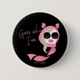 Guess Who I Am - The White Lotus 2 Inch Round Button