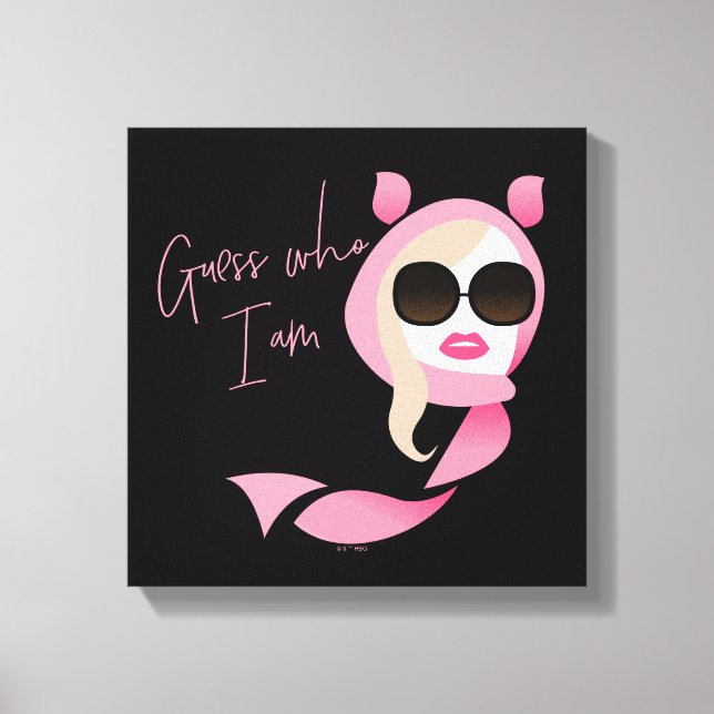 Guess Who I Am - The White Lotus Canvas Print (Front)