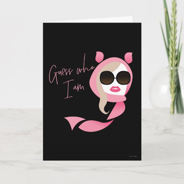 Guess Who I Am - The White Lotus Card (Front)