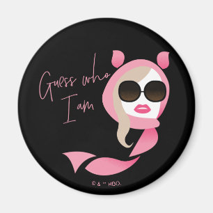 Guess Who I Am - The White Lotus Magnet