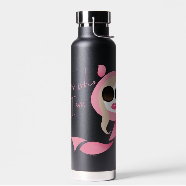 Guess Who I Am - The White Lotus Water Bottle (Left)
