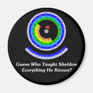 Guess Who Taught Sheldon Everything He Knows? Magnet